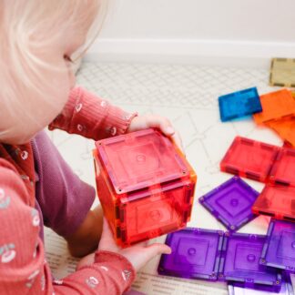 Learn &Grow Toys - Magnetic Tiles- Small Square Pack ( 36Piece)