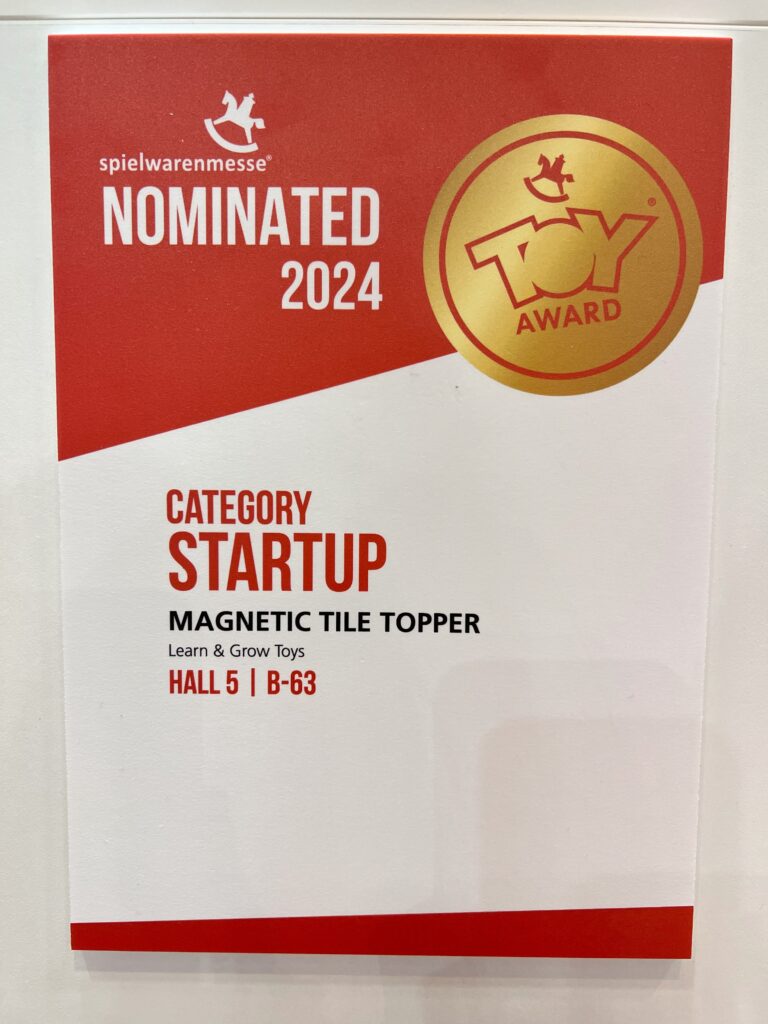 Learn & Grow Toys - Toy Award- Startup category Spielwarenmesse 2024